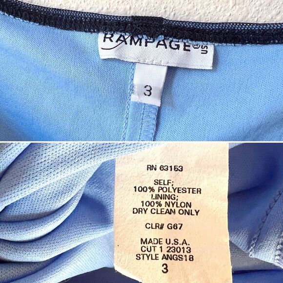 Vintage Rampage Mesh Lace Overlay Maxi Dress Women 3 Sleeveless Floral Fairy Y2K - Picture 2 of 8